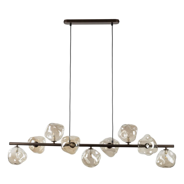 Lampa wisząca LAVA BROWN 9XG9