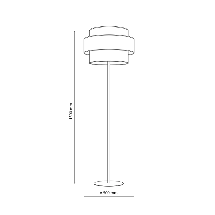 Lampa podłogowa TRIO JUTA