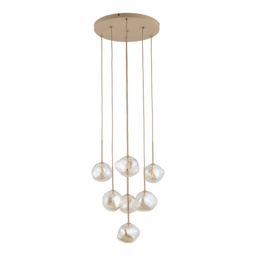 Lampa wisząca LAVA SABIA 7XG9