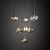 Lampa wisząca LAVA SABIA 7XG9
