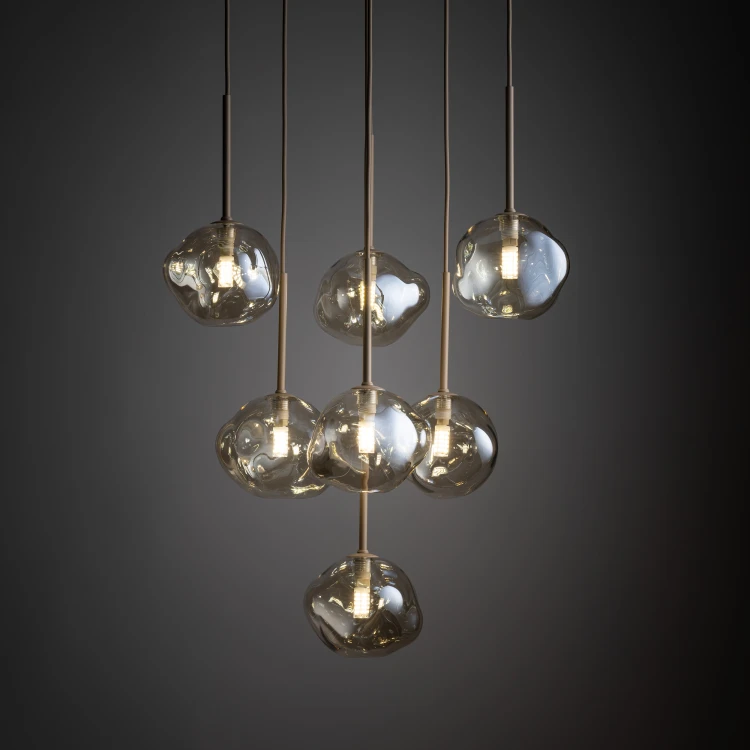Lampa wisząca LAVA SABIA 7XG9