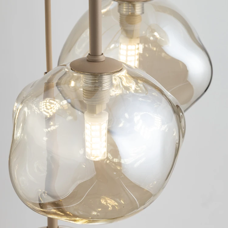 Lampa wisząca LAVA SABIA 7XG9