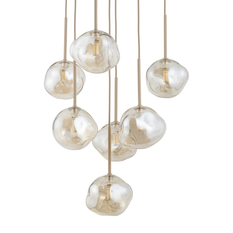 Lampa wisząca LAVA SABIA 7XG9