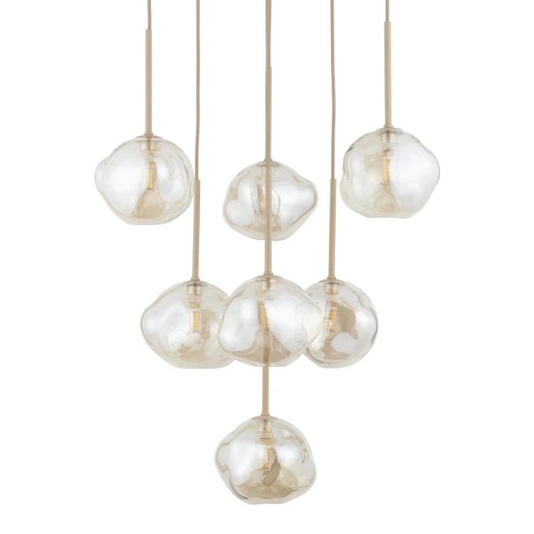 Lampa wisząca LAVA SABIA 7XG9