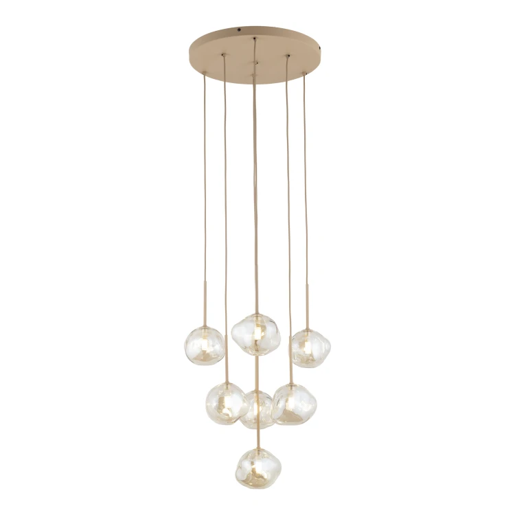 Lampa wisząca LAVA SABIA 7XG9