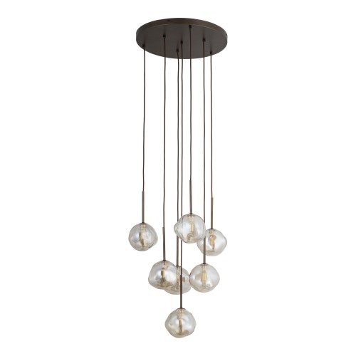 Lampa wisząca LAVA BROWN 7XG9