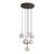 Lampa wisząca LAVA BROWN 7XG9