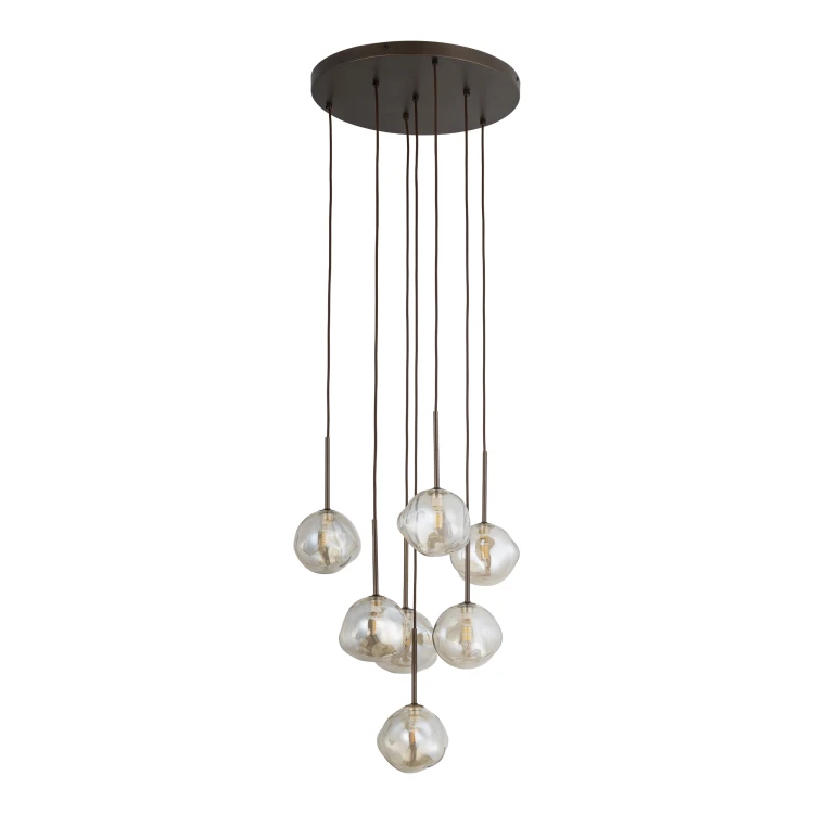 Lampa wisząca LAVA BROWN 7XG9
