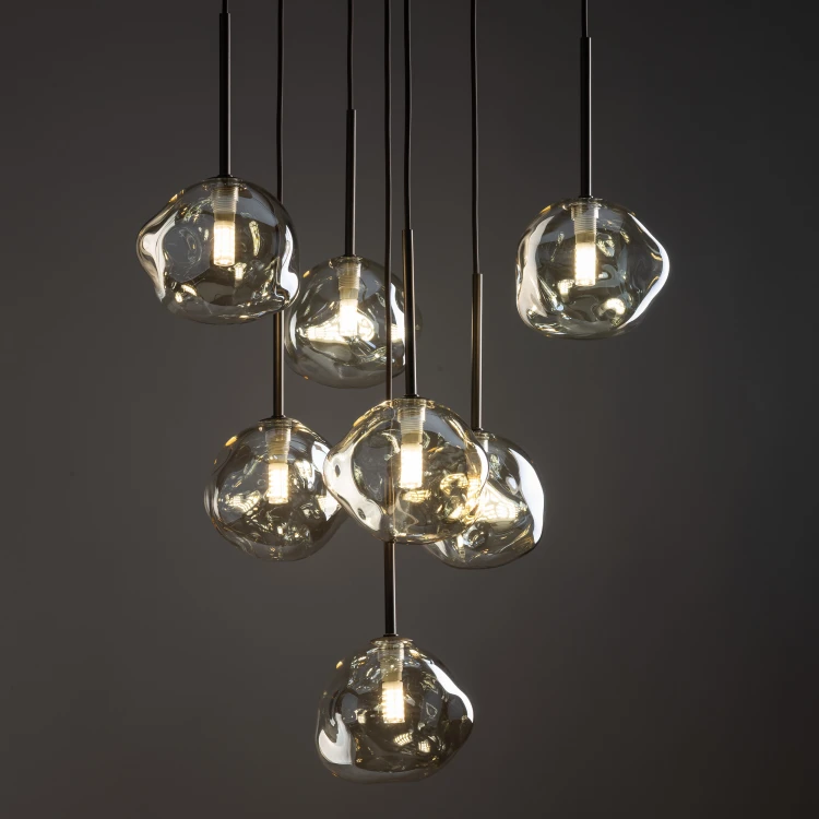 Lampa wisząca LAVA BROWN 7XG9