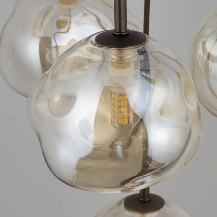 Lampa wisząca LAVA BROWN 7XG9