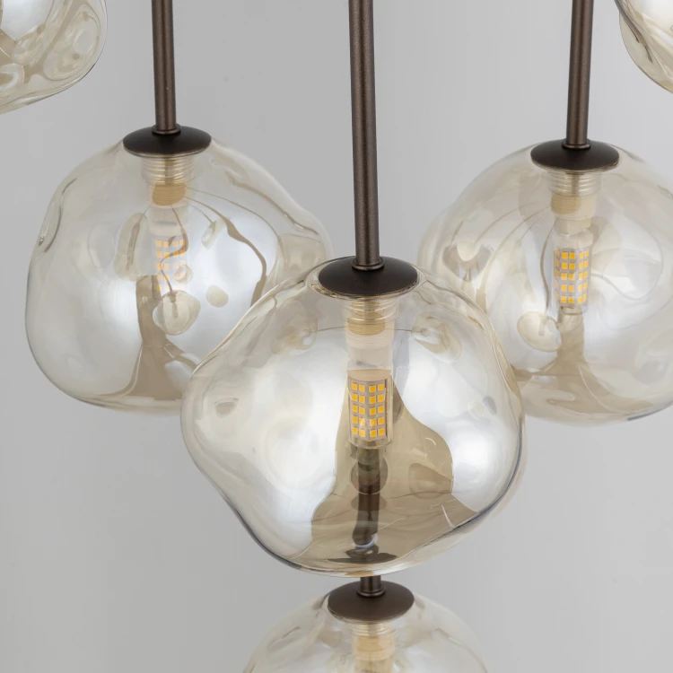 Lampa wisząca LAVA BROWN 7XG9