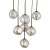 Lampa wisząca LAVA BROWN 7XG9