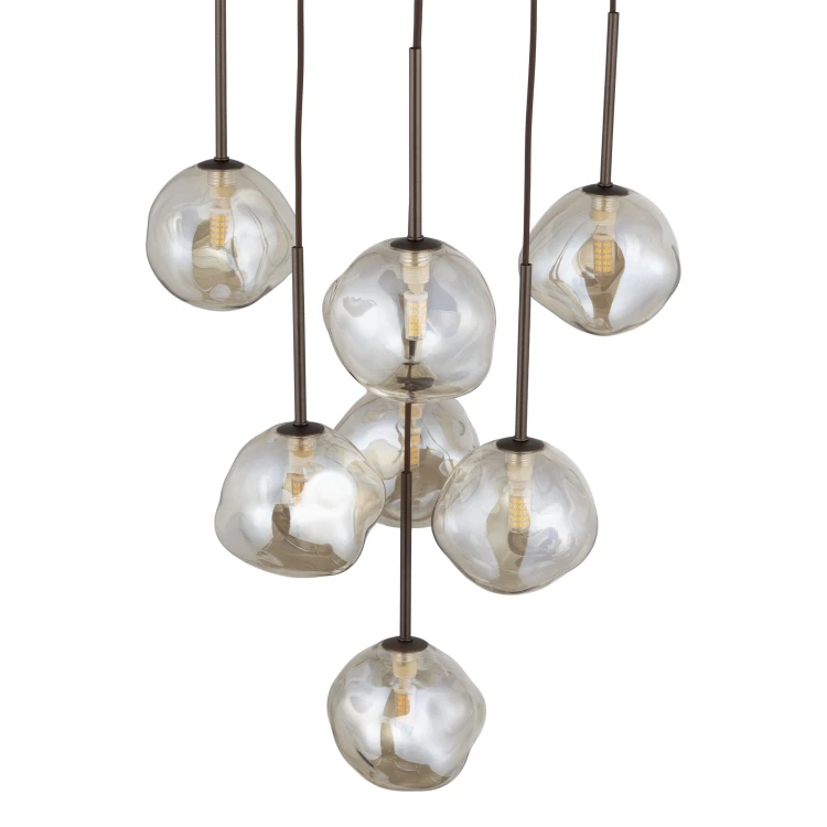 Lampa wisząca LAVA BROWN 7XG9