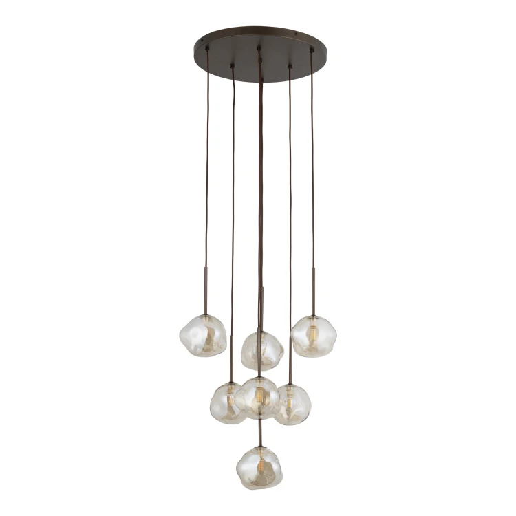 Lampa wisząca LAVA BROWN 7XG9