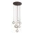 Lampa wisząca LAVA BROWN 7XG9