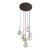 Lampa wisząca LAVA BROWN 7XG9