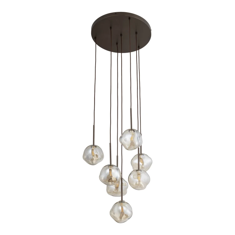 Lampa wisząca LAVA BROWN 7XG9