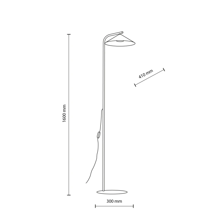 Lampa podłogowa LUME KASZMIR 1XGX53