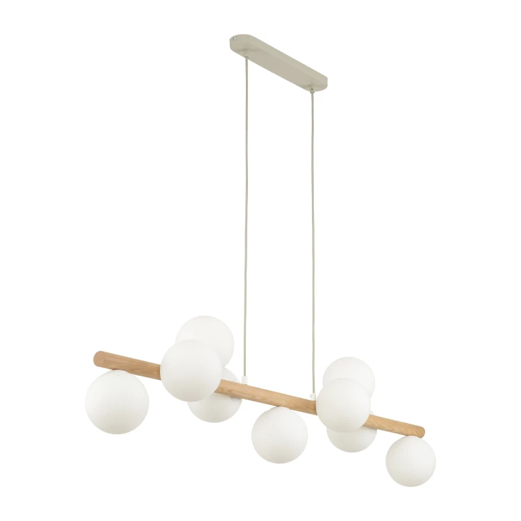 Lampa wisząca ESTERA WOOD drewniane ramię 9