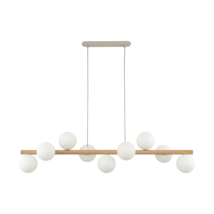 Lampa wisząca ESTERA WOOD drewniane ramię 9