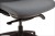 Fotel ergonomiczny LARSTON szary z wysuw siedziska z zagłówkiem BHP