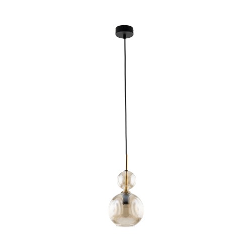 Lampa wisząca SOPHIA COGNAC 1XE14 szklany klosz