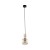 Lampa wisząca SOPHIA COGNAC 1XE14 szklany klosz