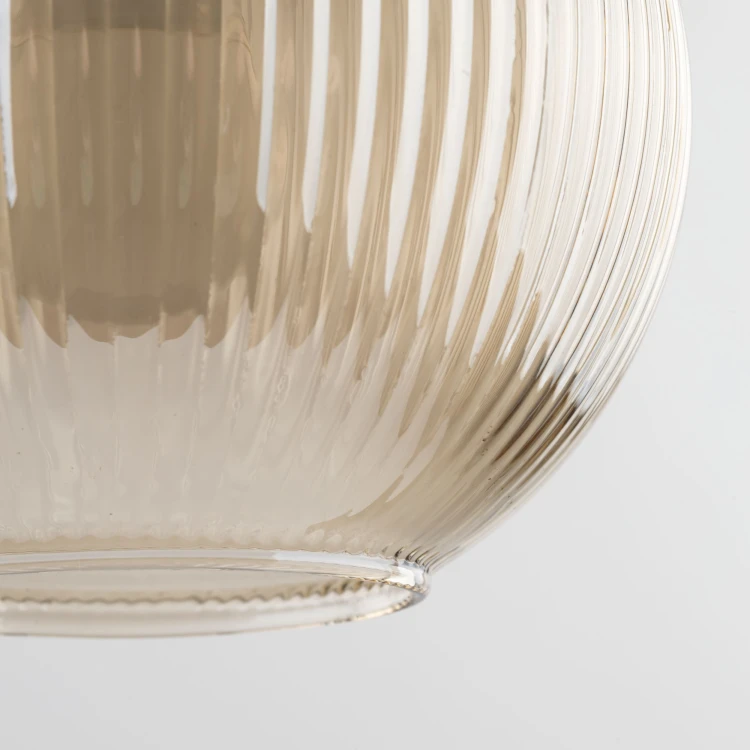 Lampa wisząca SOPHIA COGNAC 1XE14 szklany klosz