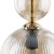 Lampa wisząca SOPHIA COGNAC 1XE14 szklany klosz