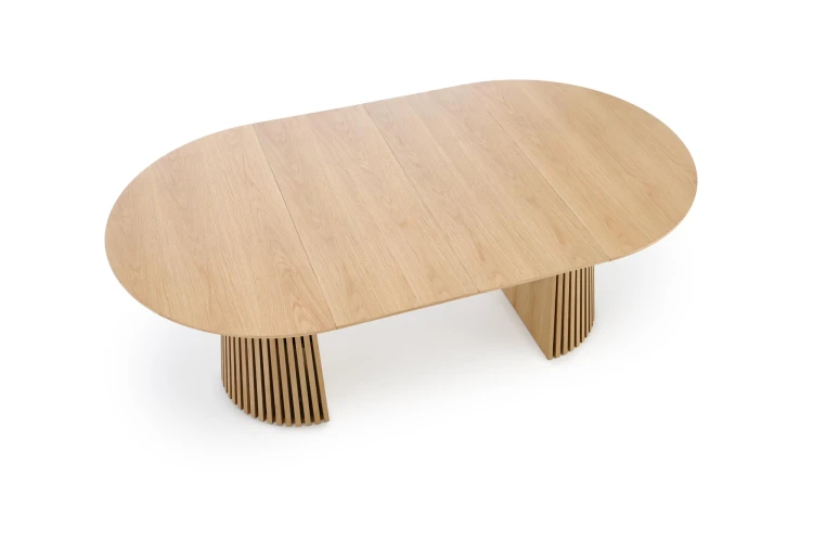 Stół rozkładany FARGO naturalny owalny 120-210 cm