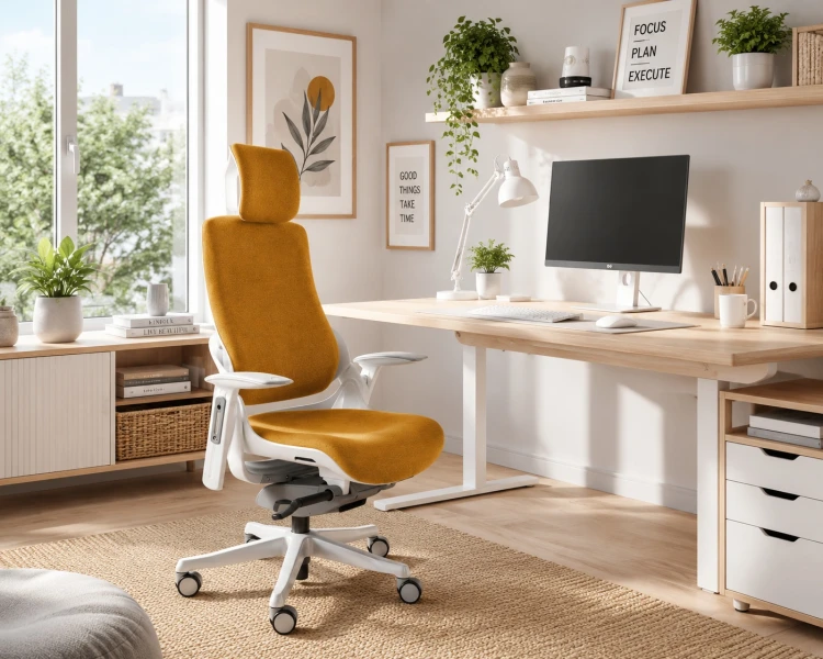 Fotel ergonomiczny WAU biały stelaż  tkanina PL03 Carmel - aranzacja-stokrzesel-pl.jpg