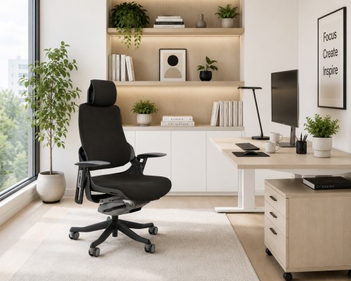Fotel ergonomiczny WAU czarny stelaż tkanina PL01 Oreo-aranzacja.jpg