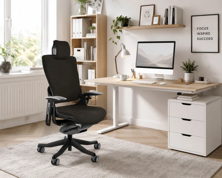 Fotel ergonomiczny WAU 2 czarny stelaż tkanina PL01 Oreo-aranzacja.jpg