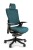 Fotel ergonomiczny WAU 2 czarny stelaż tkanina PL04 Teal - odcień turkusu.jpg