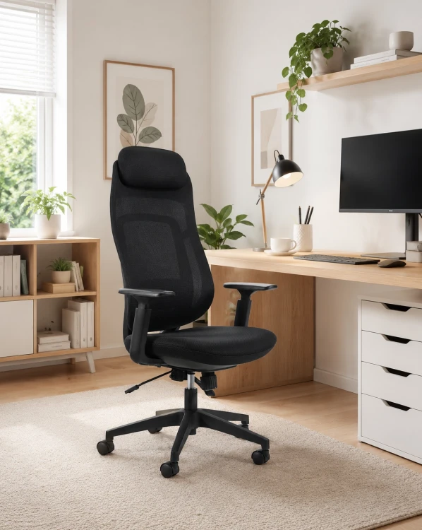 Fotel ergonomiczny NEXO czarna tkanina membranowa mechanizm synchroniczny-aranzacja.jpg