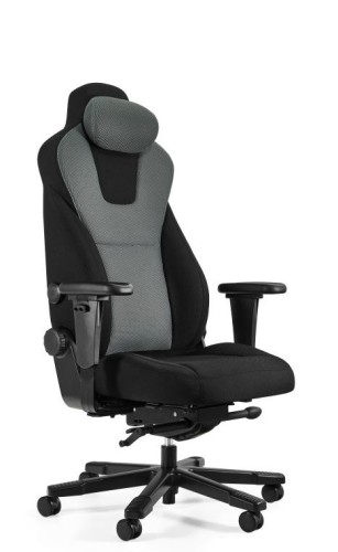 Fotel gamingowy materiałowy G-FORCE czarno-szary – Multiblock, regulacja nachylenia.jpg
