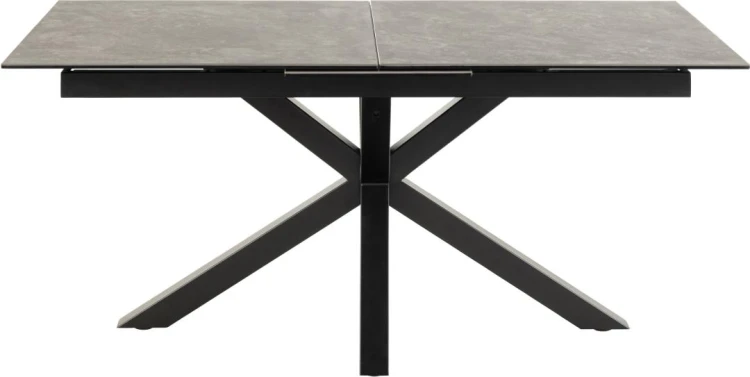 Stół rozkładany ceramiczny Heaven 168-210x90 cm czarny mat