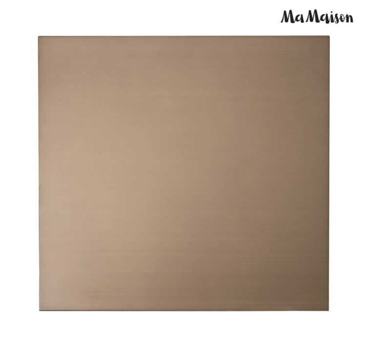 MaMaison stolik VECTOR 55 szczotkowane złoto