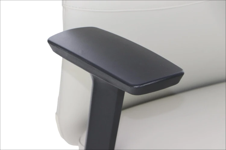 Fotel biurowy ergonomiczny SELLA beżowa ekoskóra