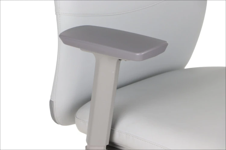 Fotel biurowy ergonomiczny SELLA GF szara ekoskóra