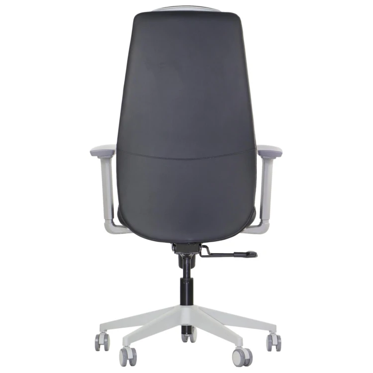 Fotel biurowy ergonomiczny SELLA GF czarna ekoskóra