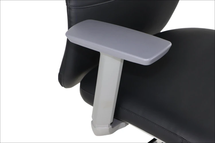 Fotel biurowy ergonomiczny SELLA GF czarna ekoskóra