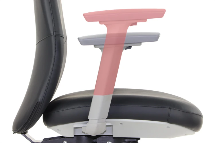 Fotel biurowy ergonomiczny SELLA GF czarna ekoskóra