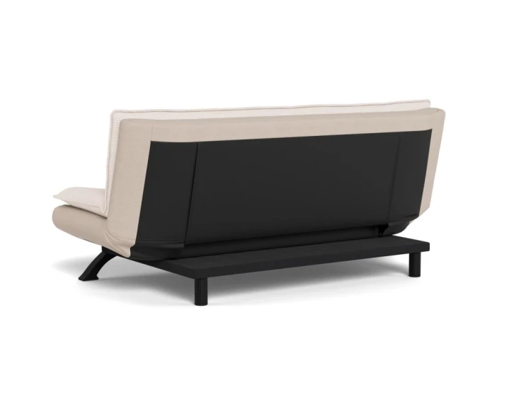Sofa rozkładana z funkcją spania Faith beżowa 194 cm