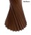 Stolik kawowy TANGO 45 z drewna mango blat: czarny marmur