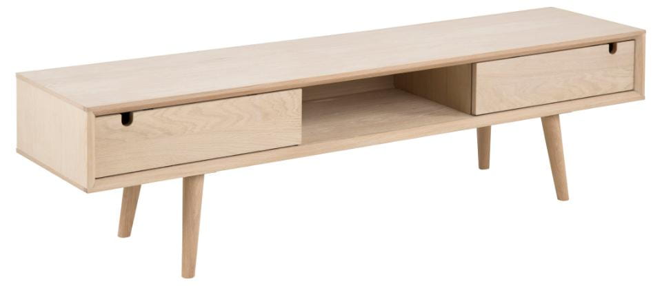 Szafka RTV CENTURY dąb bielony