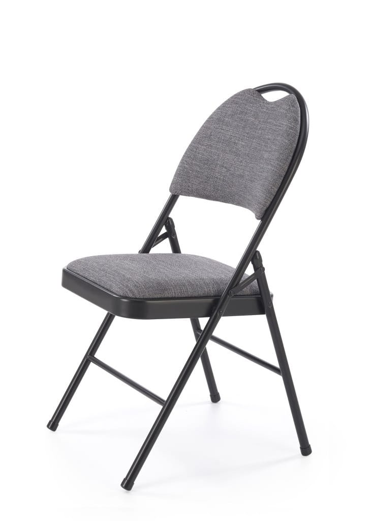 Krzesło składane K566 materiał popiel