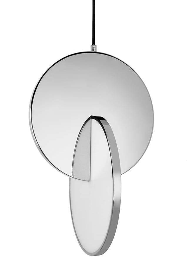 Lampa wisząca DISCO srebrna