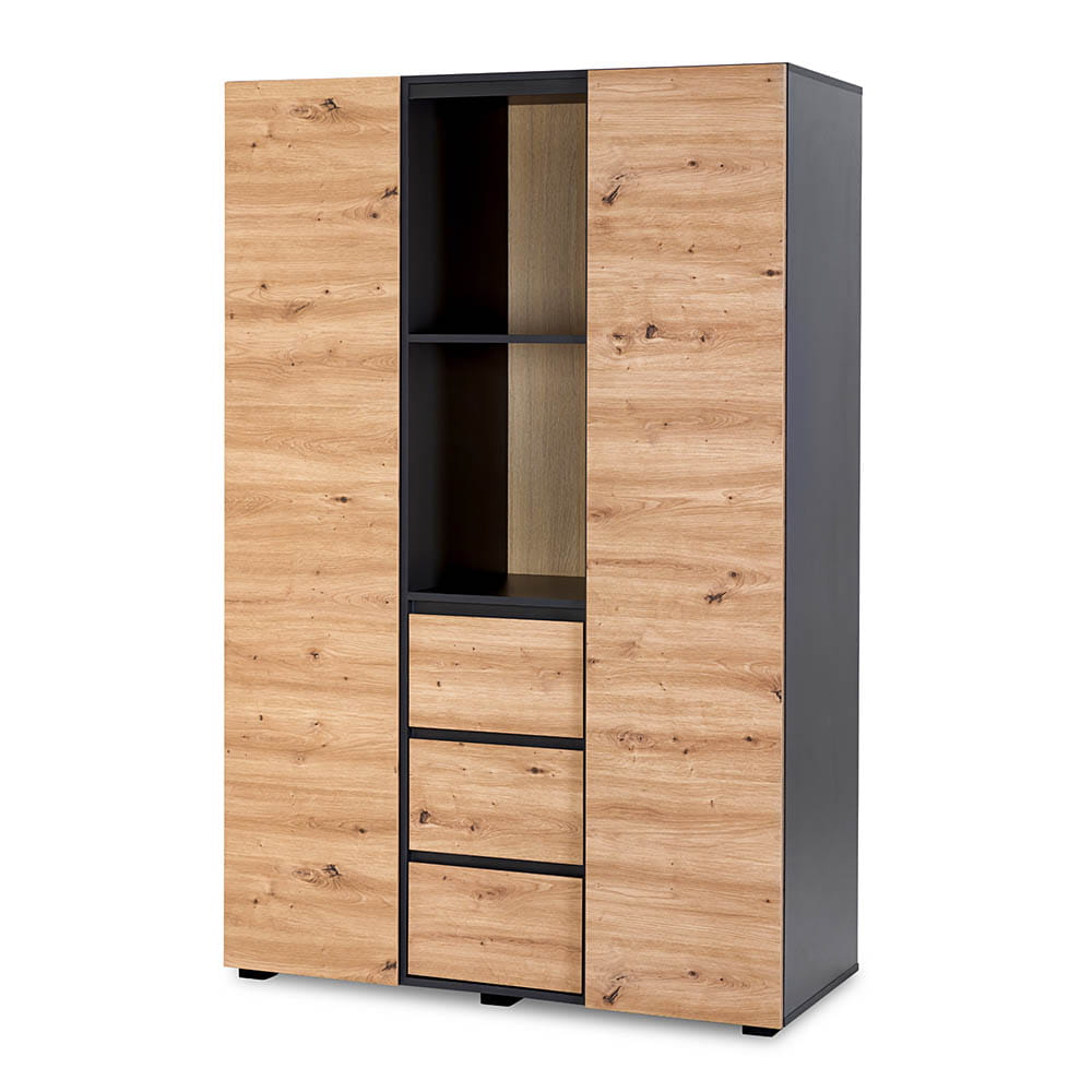 Szafa Dalia antracyt-dąb