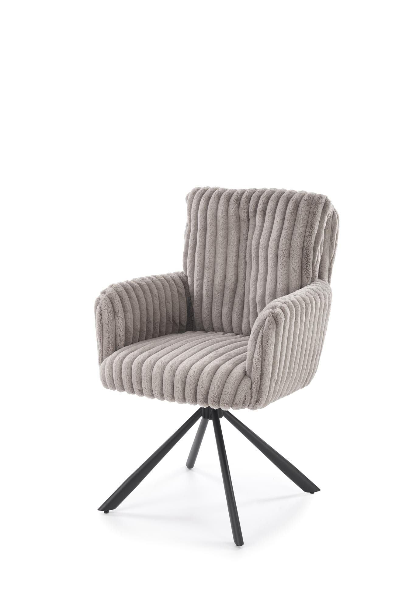 Krzesło tapicerowane  K572 tkanina Vito popielata